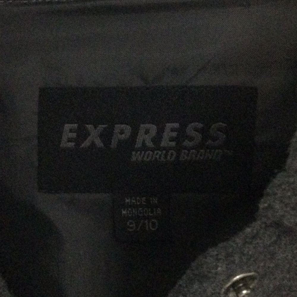 Express Wool Jacket size 9/10 - Picture 2 of 4